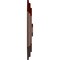 Ekena Millwork Felix Ceiling Medallion, Hand-Painted Brushed Mahogany, 25 1/4"W x 17 1/4"H x 1 3/4"P CM25FEBMF - alternate 3